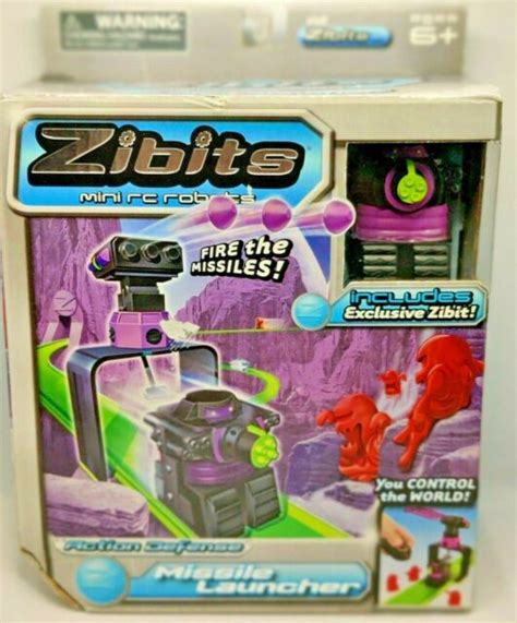 zibits mini rc robots action defense missile launcher playmaker toys   sale