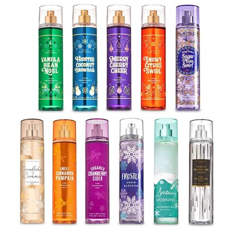 limited edition bath and body works full size fragrance mist 236ml