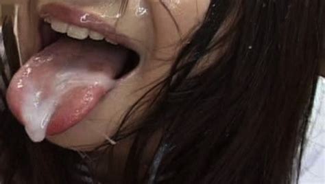 cum on my tongue