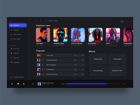 dark mode designs  popular verge campus