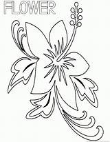 Flower Coloring Pages Part 123coloringpages sketch template