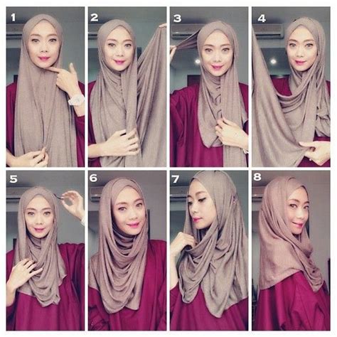 Tutorial Hijab Pashmina Velvet