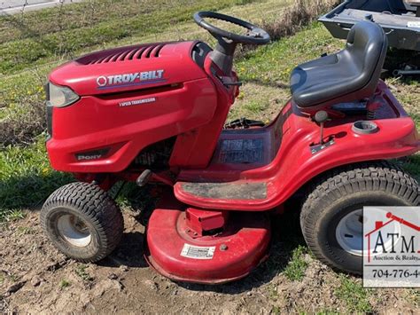 Troy Bilt Riding Lawn Mower Lot 308 Spring Equipment Auction 3 26