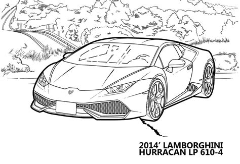 lamborghini coloring pages  printable coloring pages