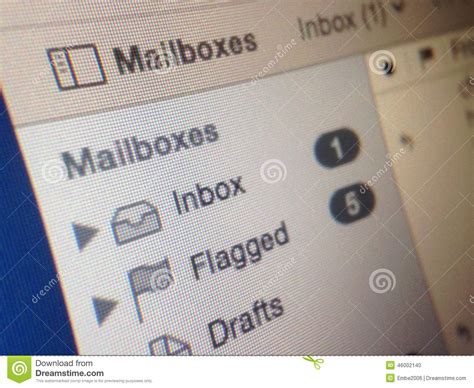 mail inbox editorial image image  text mailboxes