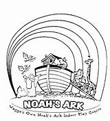 Noah Ark Coloring Pages Rainbow Noahs Flood Bible Animal Drawing Animals Template Printable Covenant Kids Sheets Color Colouring Sketch Games sketch template