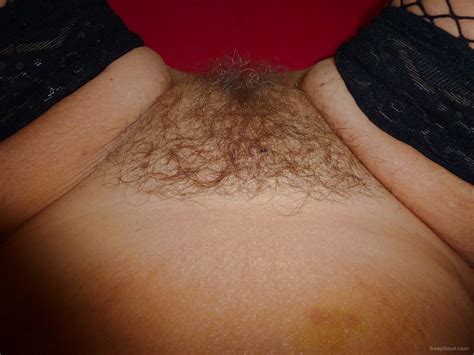 my wifes hairy pussy