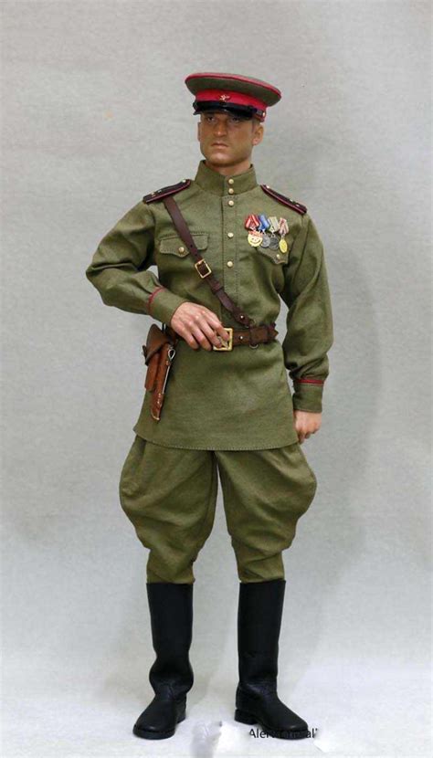 1 6 Scale Wwii 1944 Soviet Red Army Captain Of Infantry