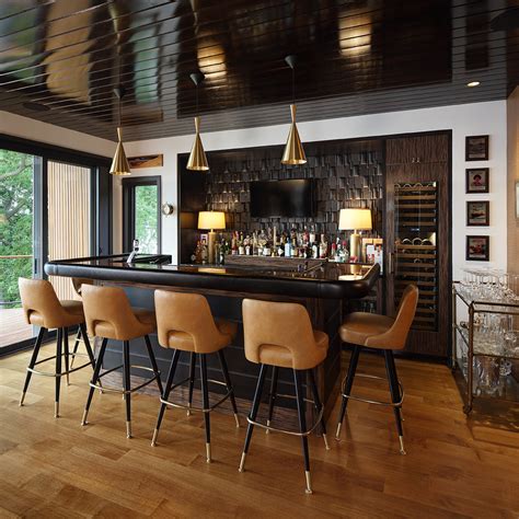 glorious contemporary home bar designs youll  crazy