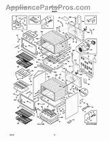 Parts Oven Thermador Removable Appliancepartspros sketch template