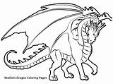 Dragon Coloring Breathing Fire Getdrawings sketch template