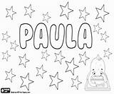 Paula Colorir Talen Vele Menina Idiomas Vários Meisjesnamen Lenguas Nomes sketch template
