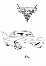 Cars Coloring Kids Pages Pixar Disney Few Details Characters Children Color sketch template