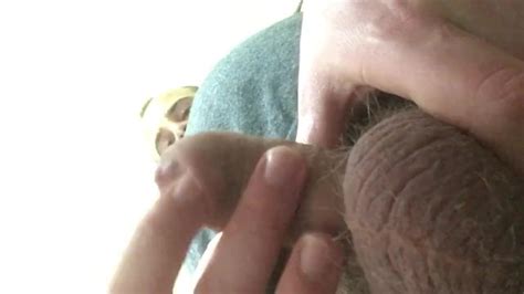 Foreskin Play While Camming Post Orgasm Finger Foreskin Tip Rubbing