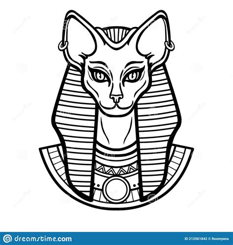 Egyptian Goddesses Bust Clip Art Svg Png  Eps Vector Graphic Clip