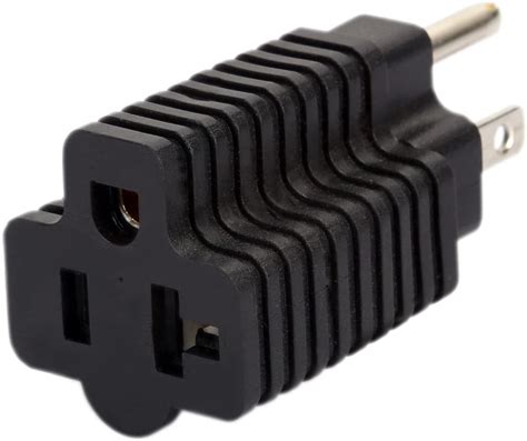 nema  p    adapter amp household plug   amp  blade female adapter cablemastercom