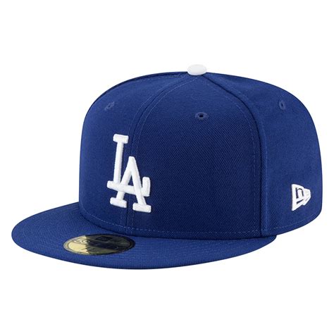 era los angeles dodgers authentic fifty fitted mlb cap game