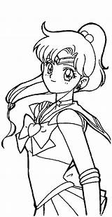 Sailor Jupiter Moon Geocities Ws Super sketch template