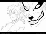 Naruto Kurama Lineart Coloring Pages Nine Mode Tails Para Colorir Pintar Desenho Desenhos Anime Deviantart Desenhar Downloads Projects Line Escolha sketch template