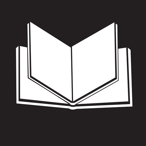 book icon symbol sign  vector art  vecteezy