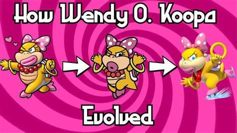 Evolution Of Wendy O Koopa 1988 2020 Youtube