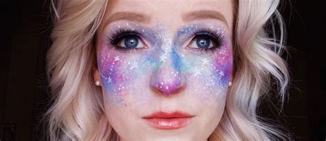 galaxy makeup  creative makeup ideas