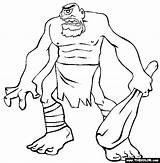 Greek Cyclops Ogre Coloriage Ogro Cyclope Thecolor Dibujo Hercules sketch template