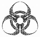 Biohazard Tribal Symbols Tattoo Symbol Cool Tattoos Maori Deviantart Cliparts Clipart Drawings Designs Sign Logo Library Clip Celtic Stencils Choose sketch template