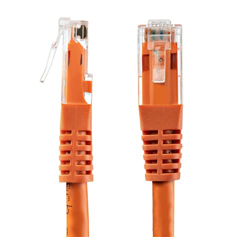 ft cat ethernet cable orange poe cpatchor cat  cables canada