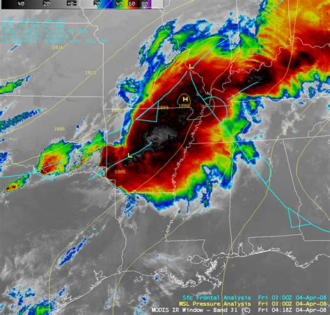 severe weather in arkansas cimss satellite blog