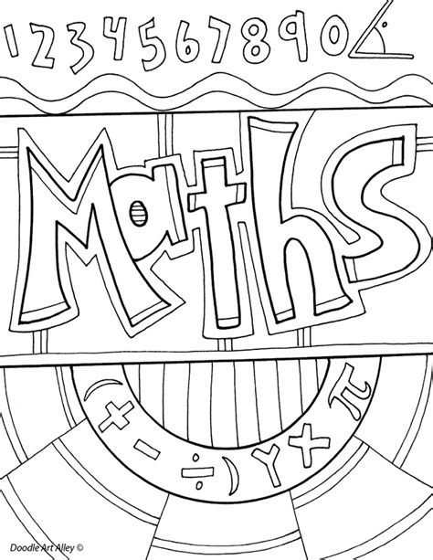 maths coloring pages coloring home
