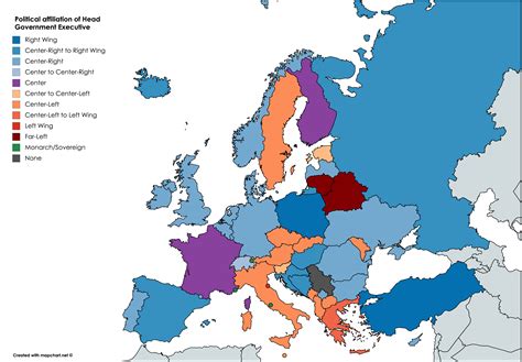 european countries  political ideology  leaders party