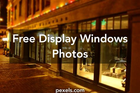 beautiful display windows  pexels  stock
