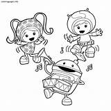 Umizoomi Sheets sketch template