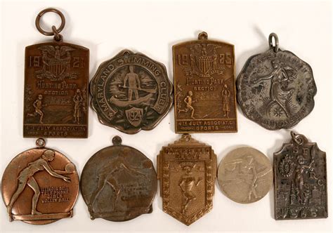 sports medals collection  holabird western americana collections