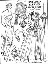 Paper Dolls Ventura Charles Victorian Picasaweb Google Coloring Choose Board Pages sketch template