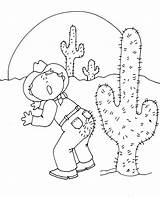 Cactus Coloring Pages Desert Printable Clipart Outline Saguaro Biome Prickly Kids Pear Drawing Wren Sahara Color Print Plant Plants Getcolorings sketch template