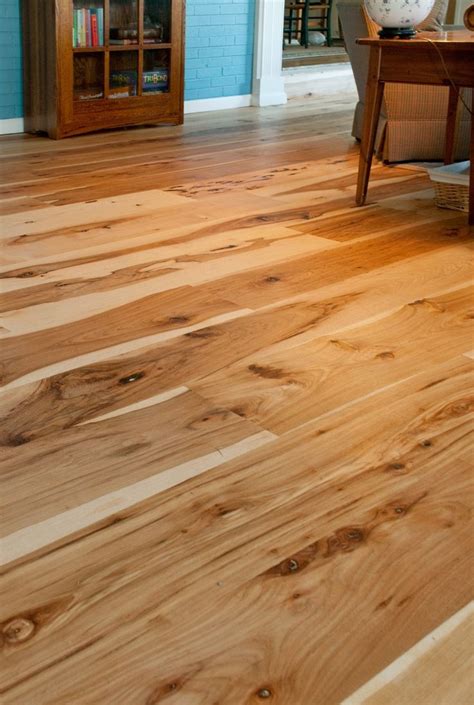 hickory wood floors ideas  pinterest hickory wood  white kitchen cabinets
