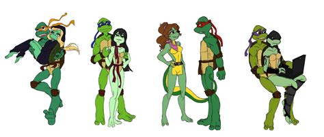 More Tmnt And Their Girlfriends From Deviant Art Tmnt