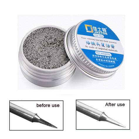 electrical soldering iron tip refresher solder cream clean paste