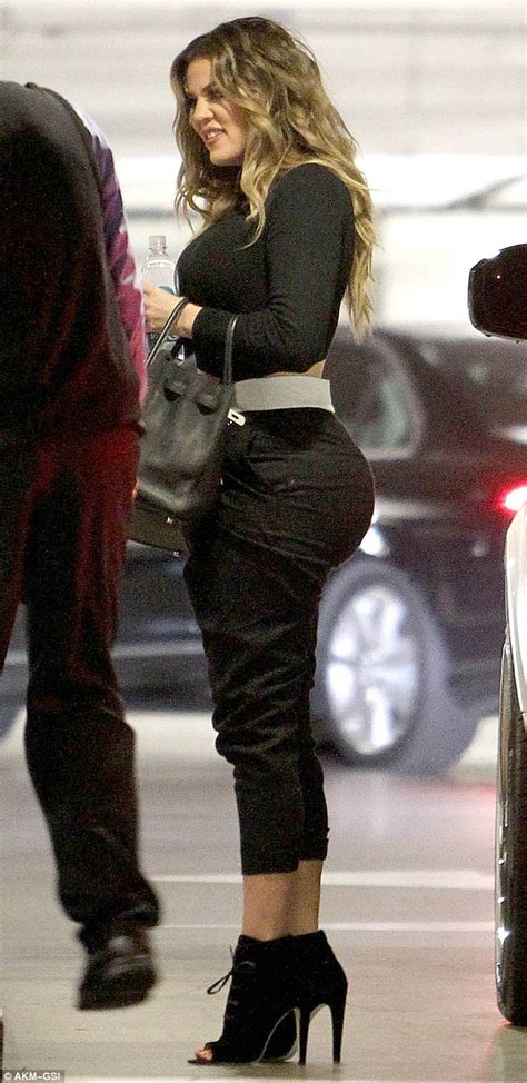 khloe kardashian s backside appears rounder even though she s been