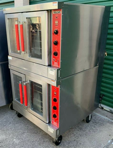 Used Vulcan Vc4gd Gas Double Stack Full Size Convection Oven