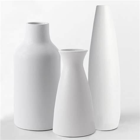 Pure White Ceramic Vases White Ceramic Vases Vase White Ceramics