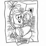 Veggietales Coloring Pages Printable sketch template