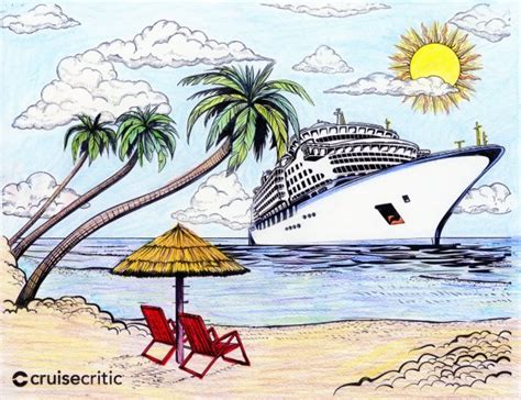 cruise coloring page cruise critic community