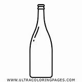 Bottiglia sketch template