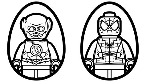 ideas  coloring lego flash coloring pages
