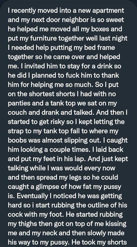 Pervconfession On Twitter She Fucked Her Neighbour As A Thank You