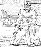 Coloring Pages Baseball Kids Labels Sports Printable sketch template