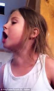 feisty five year old saige declares plans to live with her mother s best friend in video daily